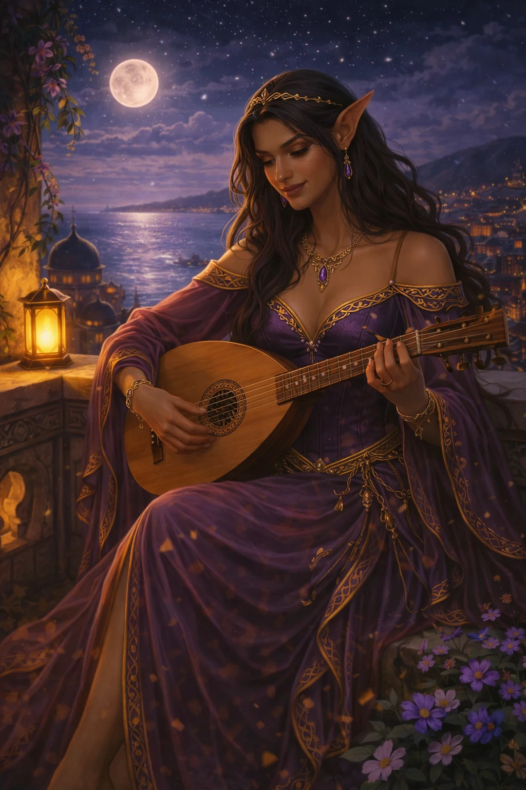 Esmen Moonlit Musician